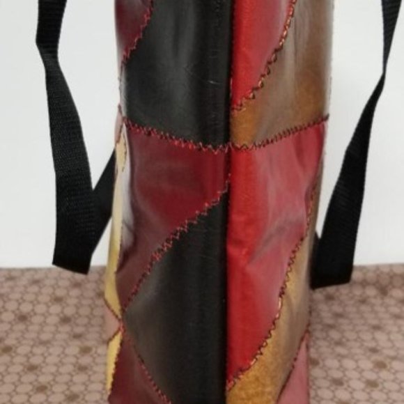 Handmade Colorful Quilted Bag - Picture 3 of 4